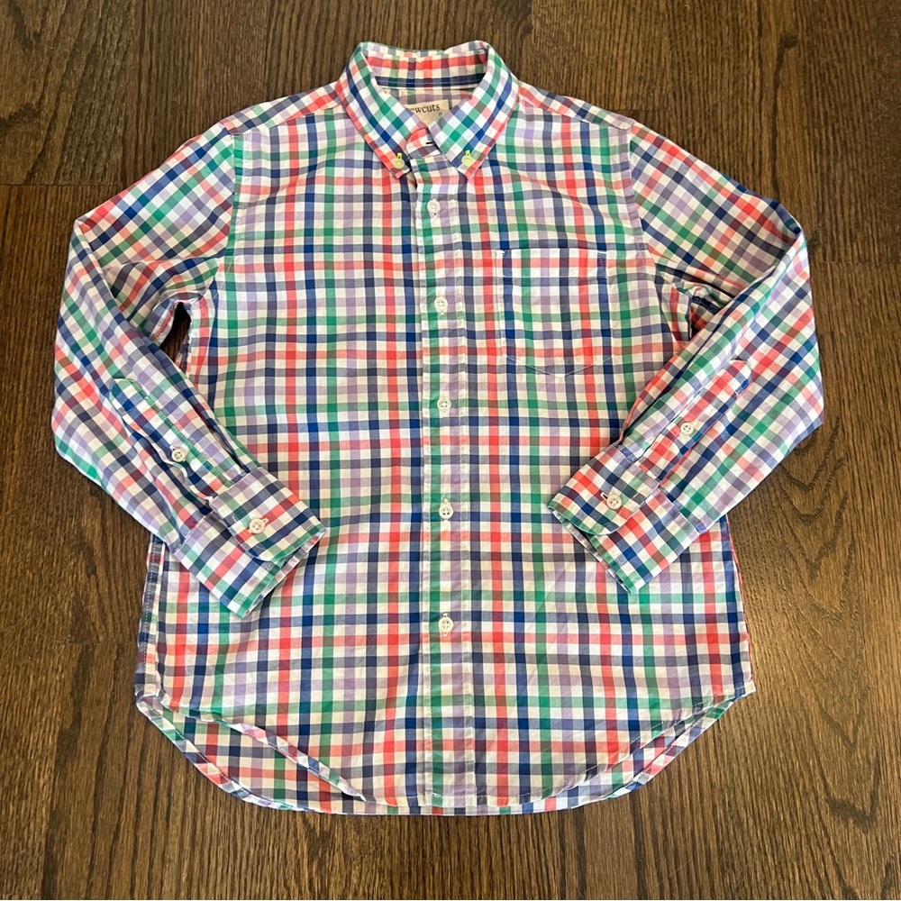 J.Crew Crewcuts Boys Button-Down Shirt